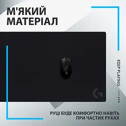 Ігрова поверхня Logitech G840 XL Black (943-000778) [154501] - мініатюра 10