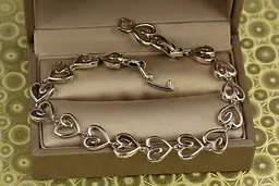 Браслет Xuping Jewelry Добре серце 17,5 см 9 мм сріблястий