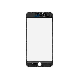 Скло корпусу з рамкою для Apple iPhone 8 Plus чорний - мініатюра 2