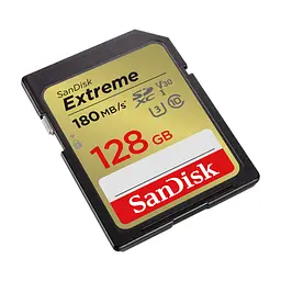 Карта пам'яті SanDisk 128GB SD class 10 UHS-I Extreme (SDSDXVA-128G-GNCIN) - мініатюра 2