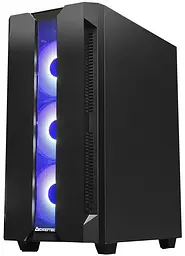 Корпус Chieftec HUNTER GS-01B-OP 4x120mm A-RGB, ATX, без БЖ, Black (GS-01B-OP)