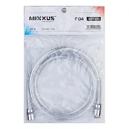 Шланг для душу Mixxus Lumi.F04 150 см HO0029, Хром