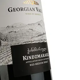 Вино Georgian Valleys Kindzmarauli Red Medium Sweet, червоне, напівсолодке, 11%, 0,75 л - мініатюра 3