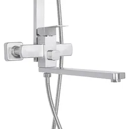Душова система універсальна Lidz Kubis 1033, Nickel (k35) LDKUB1033NKS46110 - мініатюра 2