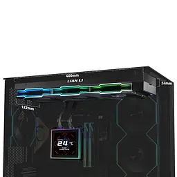 СВО Lian Li HydroShift II LCD-S 360TL Black (G89.GHS2LCDS36TB.00) - мініатюра 5