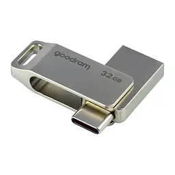 USB флеш накопичувач Goodram 32GB ODA3 Silver USB 3.0 / Type-C (ODA3-0320S0R11) - мініатюра 4