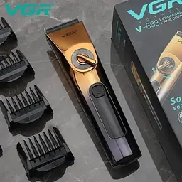 Машинка для стрижки волосся для чоловіків VGR V-663 Змінні насадки - мініатюра 4