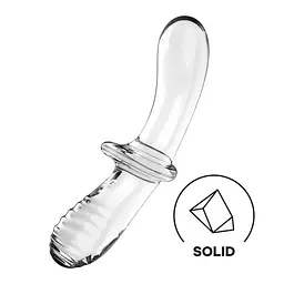 Двосторонній фалоімітатор Satisfyer Double Crystal, 19.5 см
