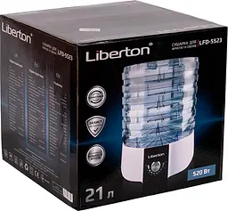 Сушарка для овочів та фруктів Liberton LFD-5523 [90889] - мініатюра 6