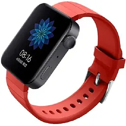 Силіконовий ремінець BeCover для Xiaomi Mi Watch / Garmin Vivoactive 3S / 4S / Venu 2С / Canyon CNS-SW71SS / Mobvoi TicWatch C2 / Withings Activite Steel / Huawei Honor S1 Orange (704516) - мініатюра 2