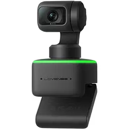 Веб-камера Lovense WebCam 4К зі штучним інтелектом для стриму активація чайовими