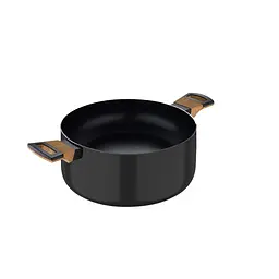 Каструля з кришкою Bergner Earth black 20 см 2.5 л (BG-32035-BK) - мініатюра 5