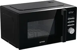 Мікрохвільова піч Gorenje 20л 800Вт гриль дисплей 11 програм чорний - мініатюра 8