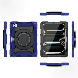 Чохол до планшета BeCover Armored Stand Apple iPad Pro 11" M5 2025 Blue (715959) - мініатюра 2