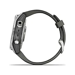 Смарт-годинник Garmin Fenix 7S Silver with Graphite Band (010-02539-00/01) - мініатюра 4
