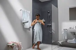 Термостат для душу Hansgrohe Ecostat Fine chrome 13323000 - мініатюра 3