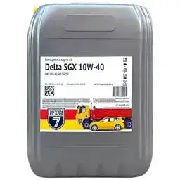 Автомобільна моторна олива 7FLAGS Delta SGX 10W-40 20л 5402118360826 - мініатюра 2