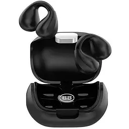 Навушники Langsdom бездротові кісткові M8 Open-Ear з спрямованим звуком Bluetooth 5.3 LED дисплеєм та шумоподавленням Чорний