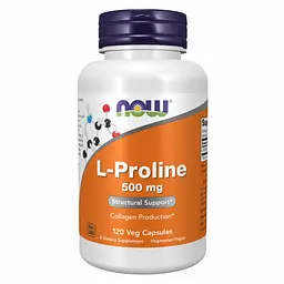 Амінокислота L-Proline 500mg - 120 vcaps