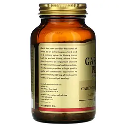 Натуральна добавка Solgar Garlic Oil Perles (Concentrate), 250 капсул - мініатюра 2