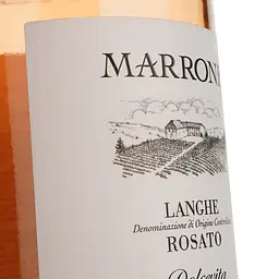 Вино Marrone Langhe Rosato DOC Dolcevita рожеве сухе 0.75 л  - мініатюра 3