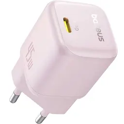 Мережевий зарядний пристрій Baseus PicoGo GaN Fast Charger Type-C 45W P10176800413-00 Pink - мініатюра 2