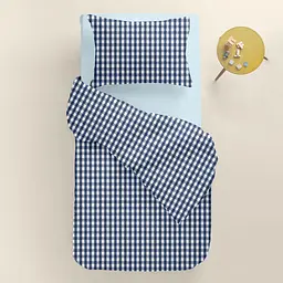 Дитяча постільна білизна в ліжечко NAVY CHECK COSAS (4822052404119) - мініатюра 2