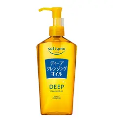 Японська гідрофільна олія Kose Softymo Deep Cleansing Oil для демакіяжу та очищення пор, 240 мл