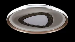 Люстра стельова LED Splendid Ray L55088/500A/1, 144W, сірий/золотий, сучасний стиль, з пультом, 50 см