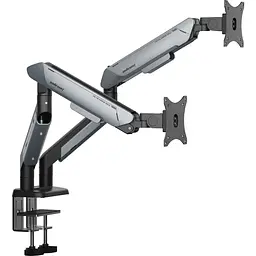 Настільне кріплення для моніторів Anda Seat Stealth Pro II Duo 17-42` Black Titanium (AD-W-A9-2S-BT) [148297] - мініатюра 4