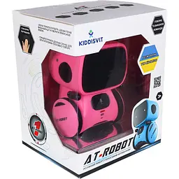Радіокерований робот AT-Robot з голосовим керуванням Pink (AT001-04-UKR) [154438] - мініатюра 10