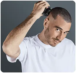 Електробритва чоловіча Rowenta Gentle Bald TN3110E0 Black UA - мініатюра 7
