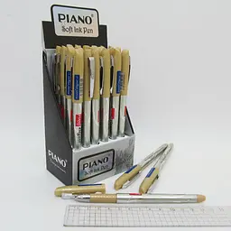 Масляна ручка Piano Elegant синя 185PT, 24 шт. - мініатюра 2