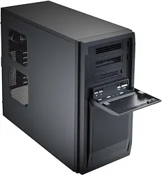 Корпус Chieftec LIBRA LF-02B-OP ATX, без БЖ, Black - мініатюра 3