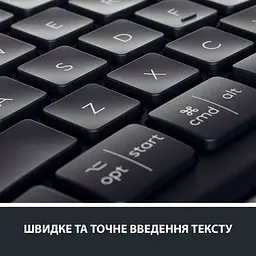 Клавіатура Logitech ERGO K860 for Business Bluetooth/Wireless UA Black [920-010352] [81153] - мініатюра 12