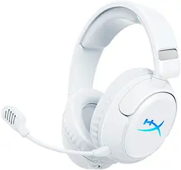 Ігрова гарнітура HyperX Cloud Flight 2 WL/USB-A/USB-C White (B5VC5AA)
