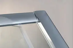 Душова кабіна Volle Fiesta з піддоном 90x90 10-22-157, Хром - мініатюра 4