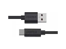 Кабель USB Type-C Choetech USB to Type-C 3m Black (AC0004-BK) - мініатюра 2