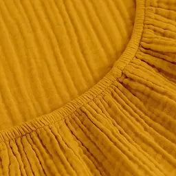Комплект постільної білизни Cosas Orange CS1 Підлітковий муслін шафран (Muslin_0017Orange_El90-0017Orange_155) - мініатюра 7