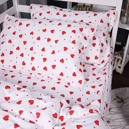 Постільна білизна MirSon 015 Love Фланель 175х210 двоспальний (2200009652639) - мініатюра 4