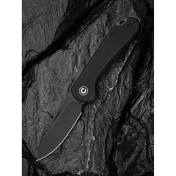 Ніж Civivi Elementum Slip Joint, Black G10, Darkwash (C18062AJ-1) - мініатюра 10