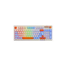 Клавіатура Maxxter Wireless UA White (KBGW-3C01-UA)