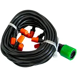 Система туманоутворення та зрошувач для поливу газону 3/4" Patio Mistcooling Kit 10M BD-182