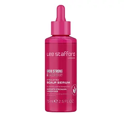 Стимулююча сироватка для шкіри голови Grow Strong & Long Stimulating Scalp Serum Lee Stafford 75 мл