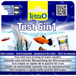 Набір індикаторних тестів для води Tetra Test 6in1 - мініатюра 2