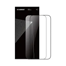 Захисне скло Casekoo для iPhone 14 Pro 6.1" загартоване 9H преміум класу набір з 2 шт (SKU-054)