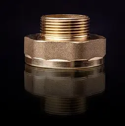 Перехідник Lexline К.0623-В 3/4"х2" НВ посилений латунь 30412 - мініатюра 2