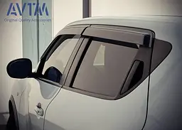 Дефлектори вікон вітровики для Nissan Juke 2012-, H08001KA00