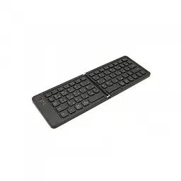 Клавіатура бездротова bluetooth B023, розкладна, 67 клавіш, (Eng/Pyc), 280x92 мм Чорна
