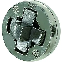 Головоломка з металу Huzzle Hex 3 зірки 515045 - мініатюра 2